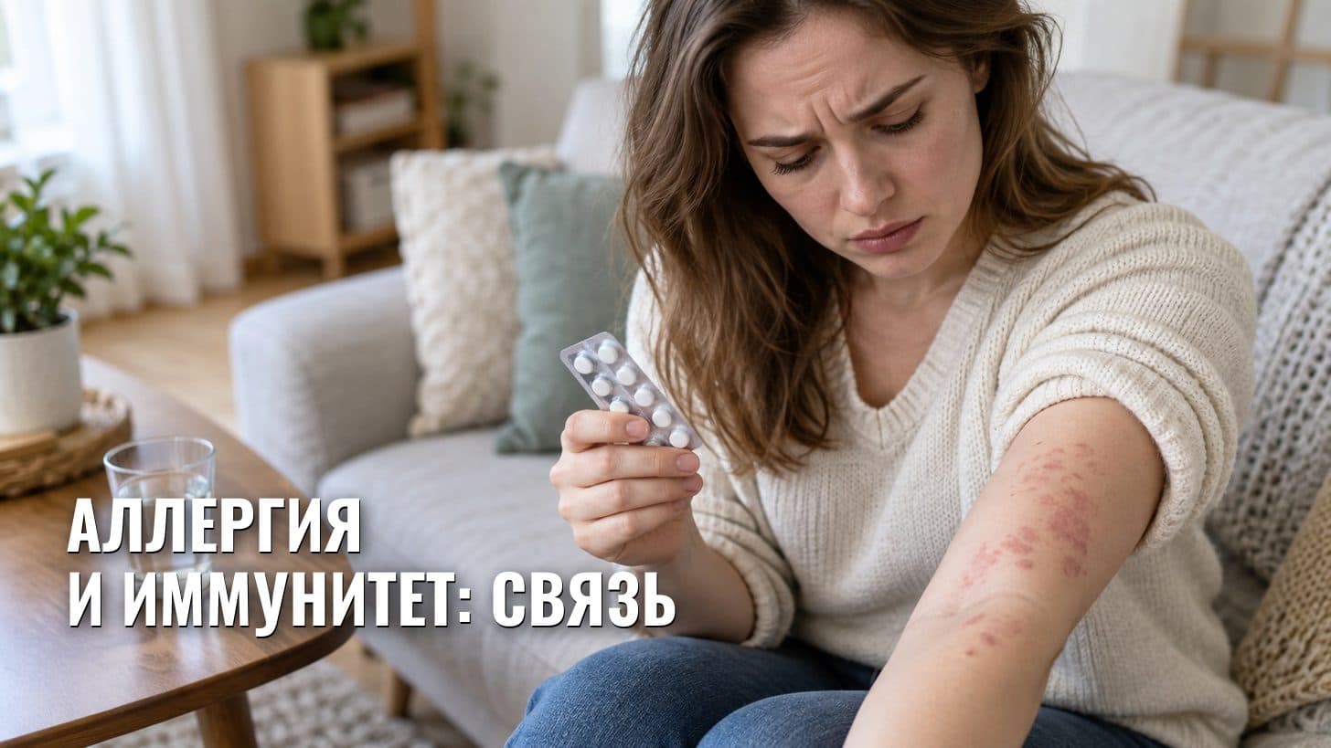 Аллергия и иммунитет: как связаны и почему это не «слабый иммунитет»
