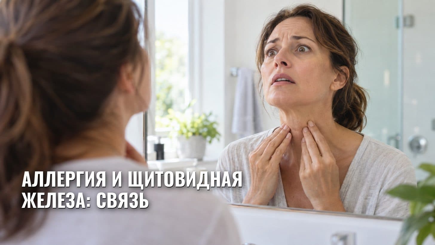 Аллергия и щитовидная железа: связь