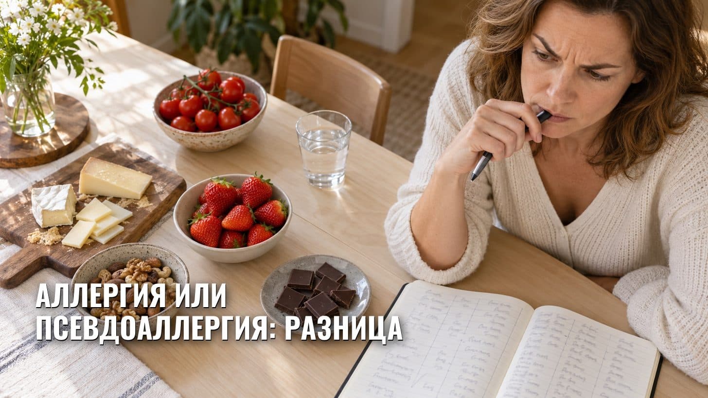 Аллергия или псевдоаллергия: разница