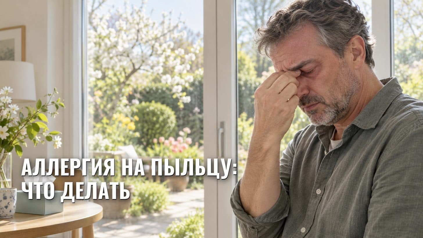 Аллергия на пыльцу: что делать