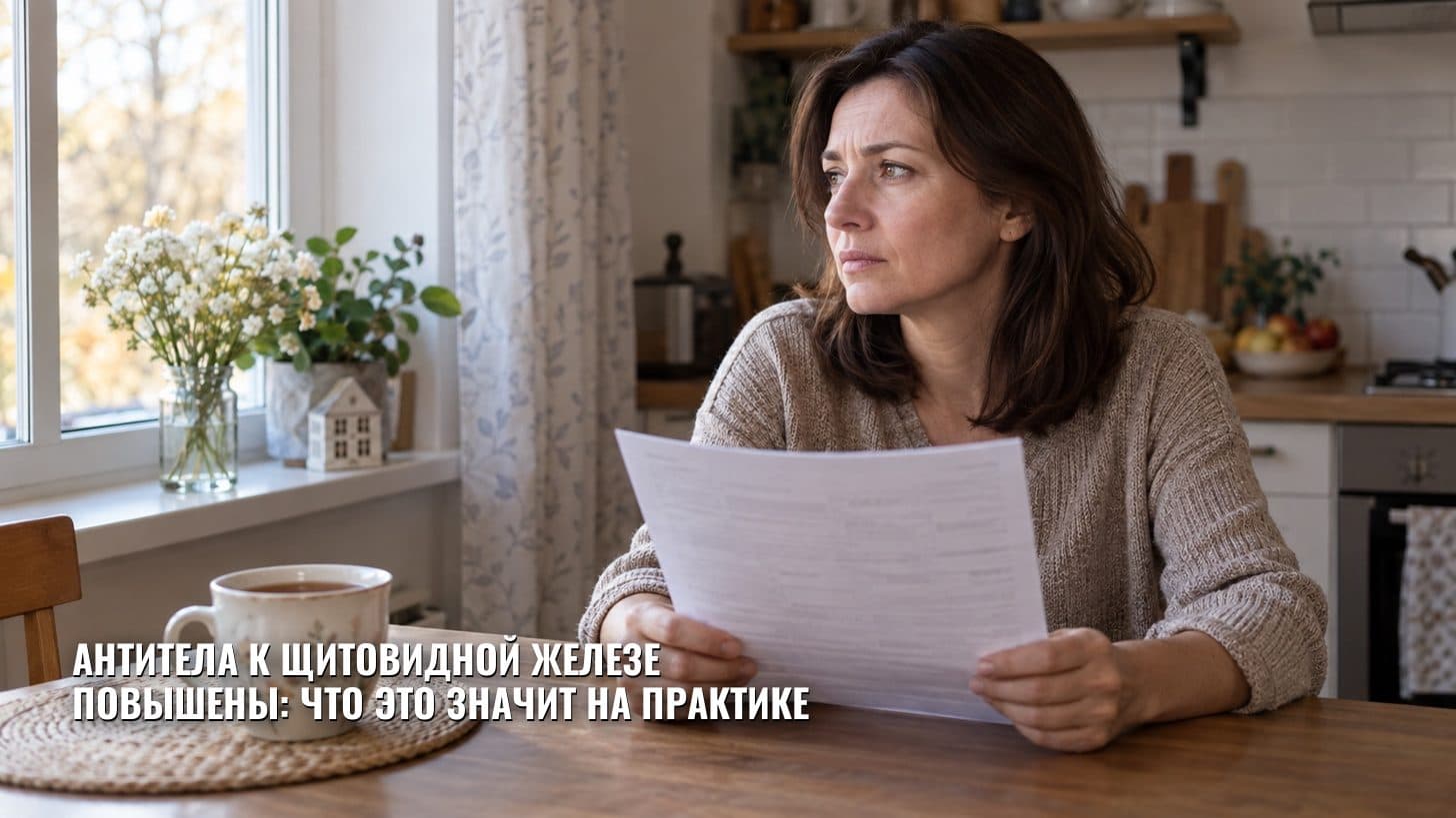 Антитела к щитовидной железе повышены: что это значит на практике