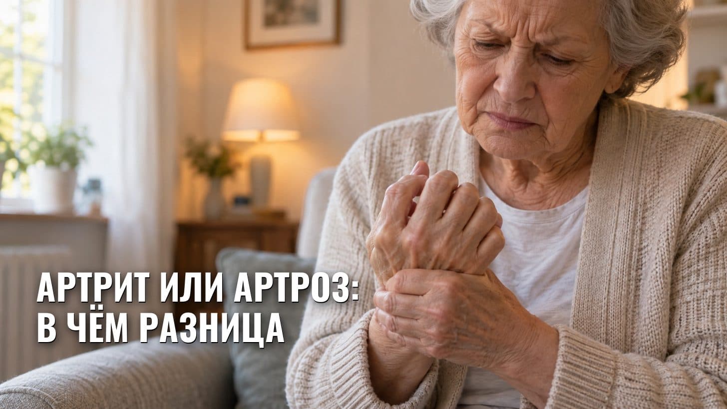 Артрит или артроз: в чём разница