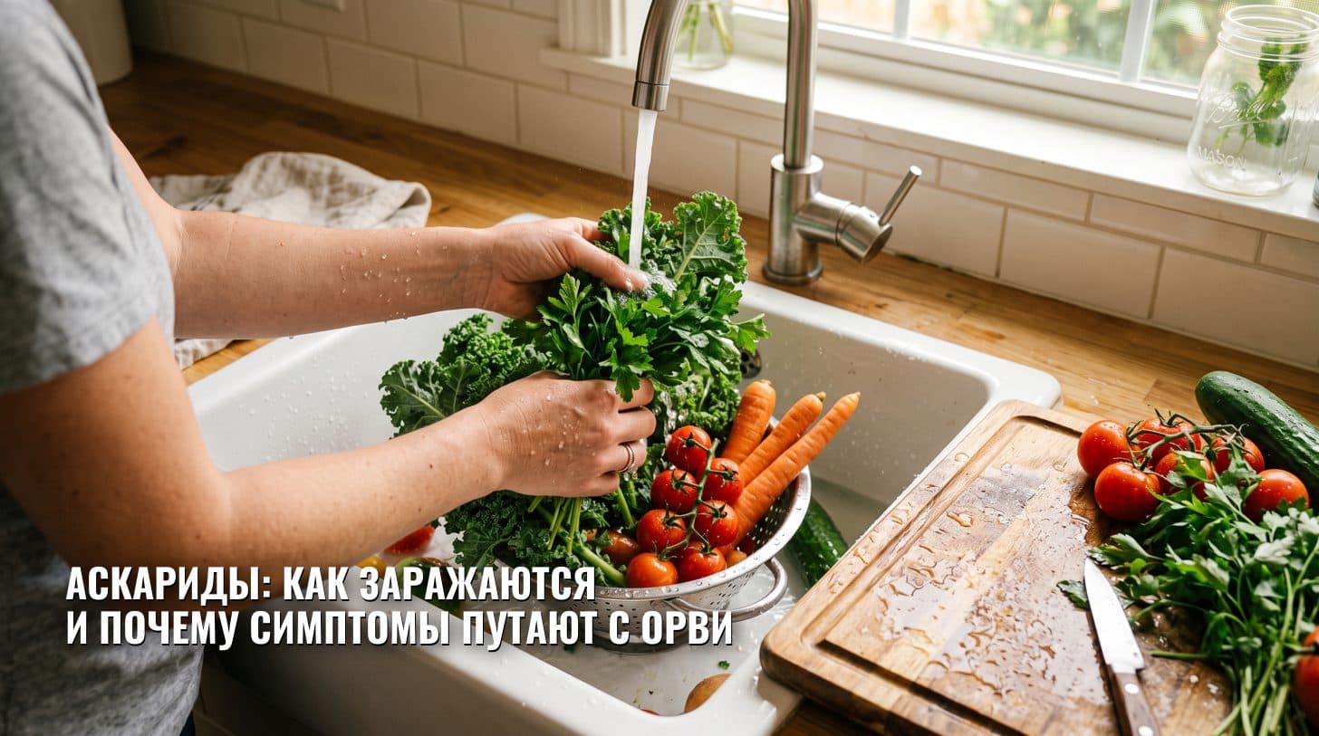 Аскариды у детей: симптомы, анализы и безопасное лечение