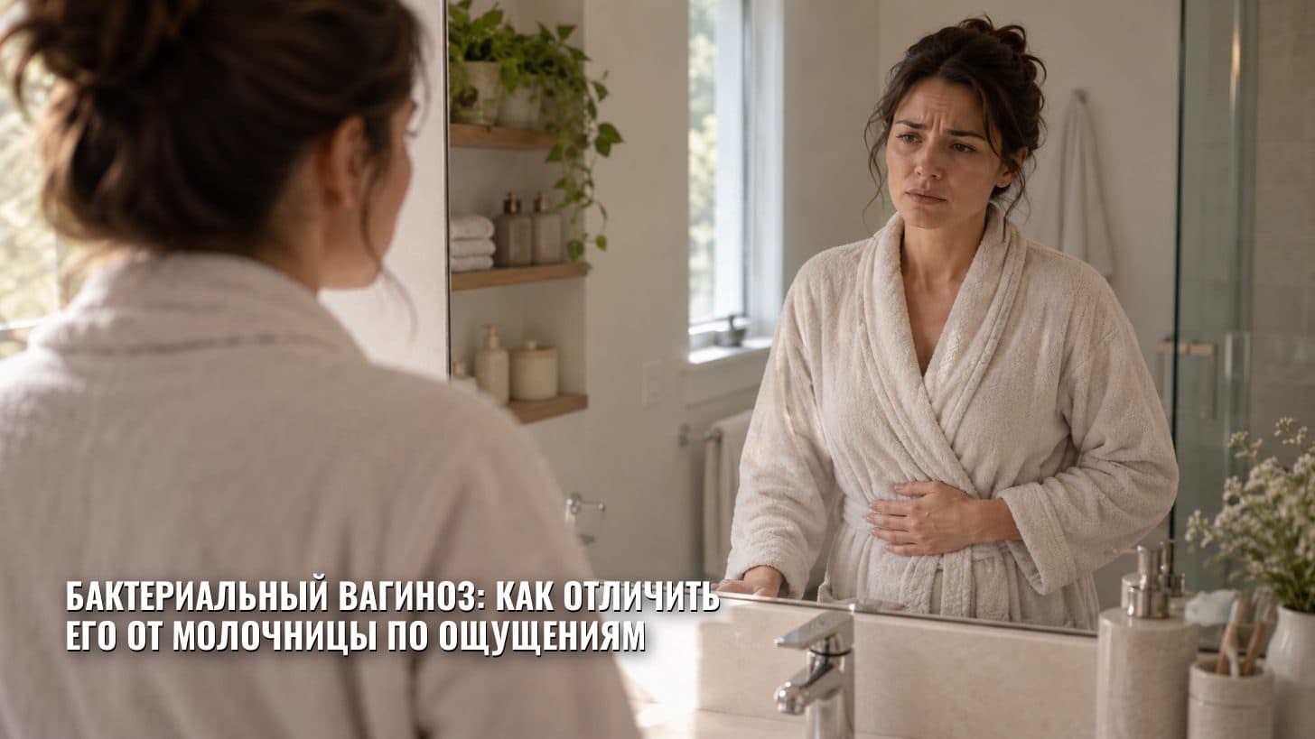 Бактериальный вагиноз: как отличить его от молочницы по ощущениям