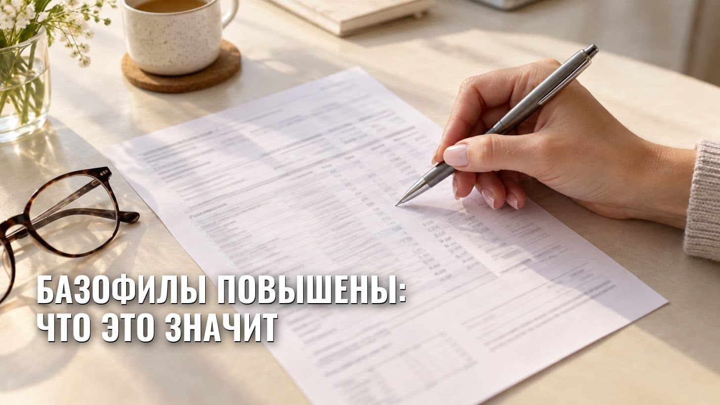 Базофилы повышены: что это значит