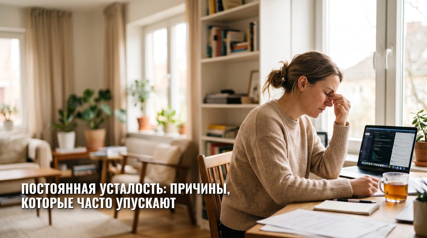 Постоянная усталость: причины, которые часто упускают