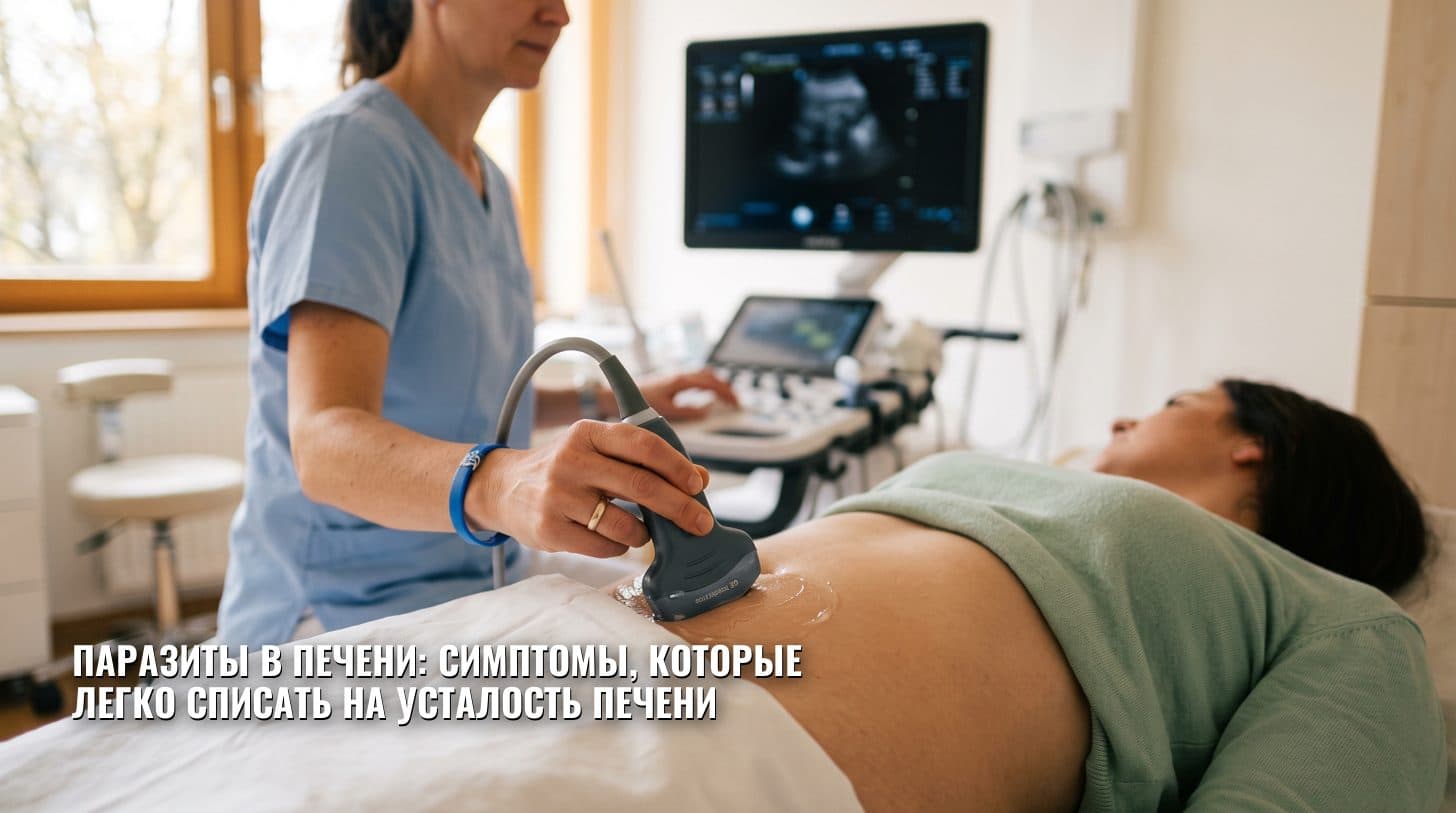 Паразиты в печени: симптомы, которые легко списать на усталость печени