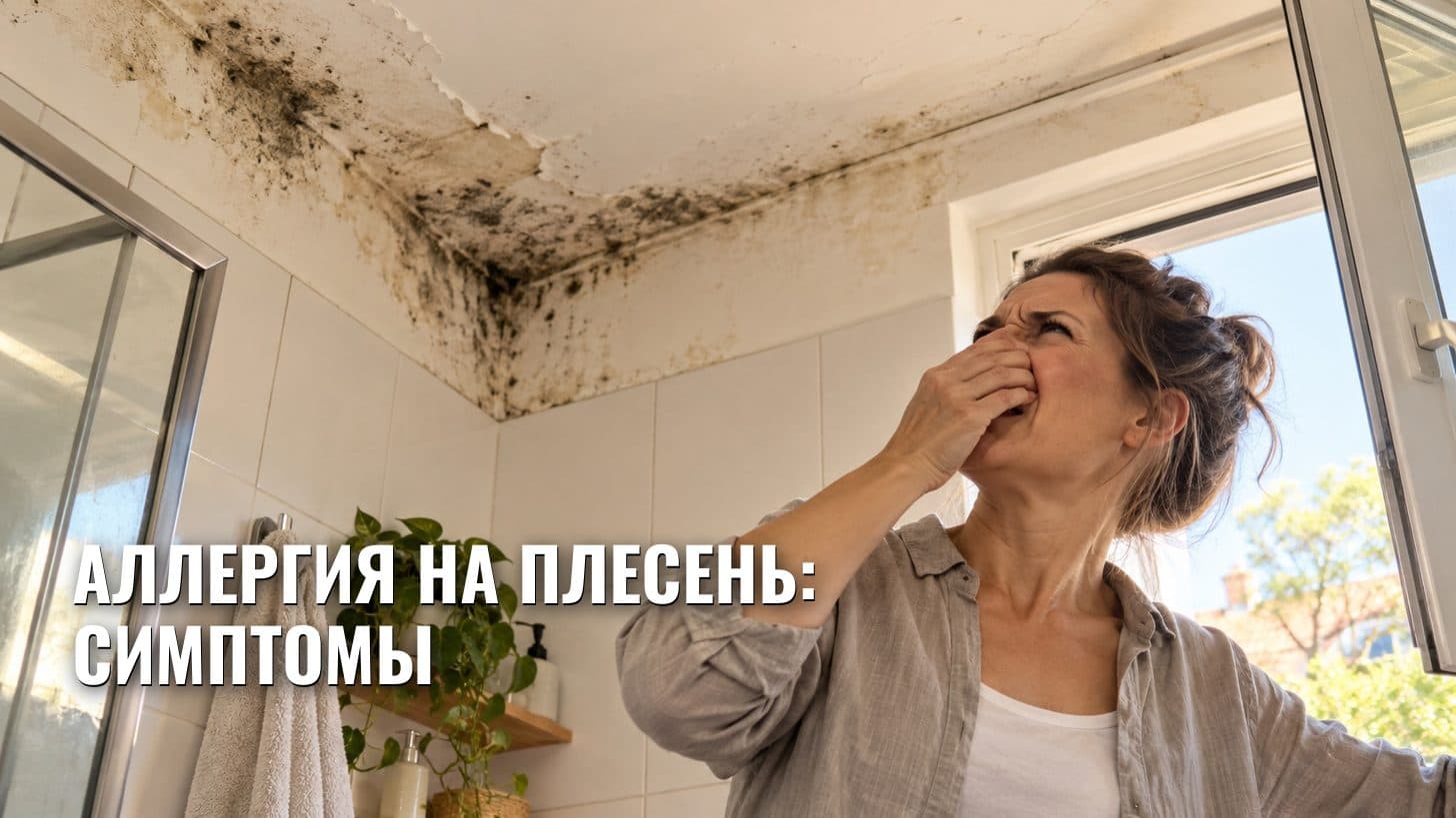 Аллергия на плесень: симптомы