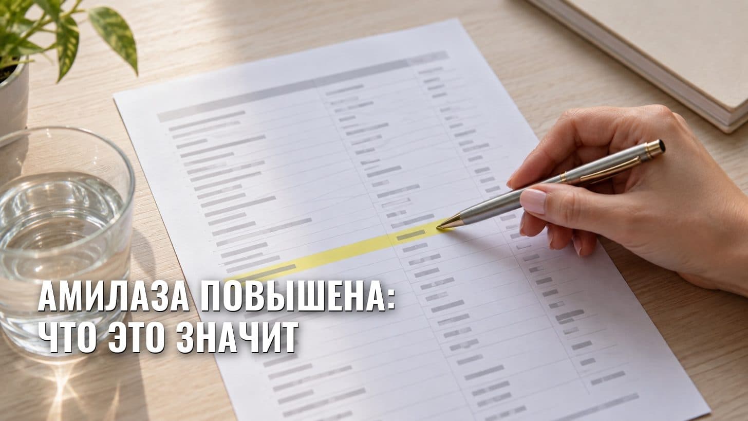 Амилаза повышена: что это значит