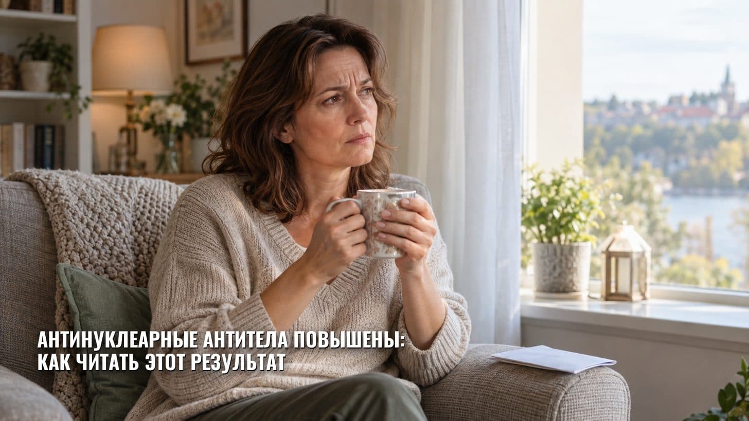 Антинуклеарные антитела повышены: как читать этот результат