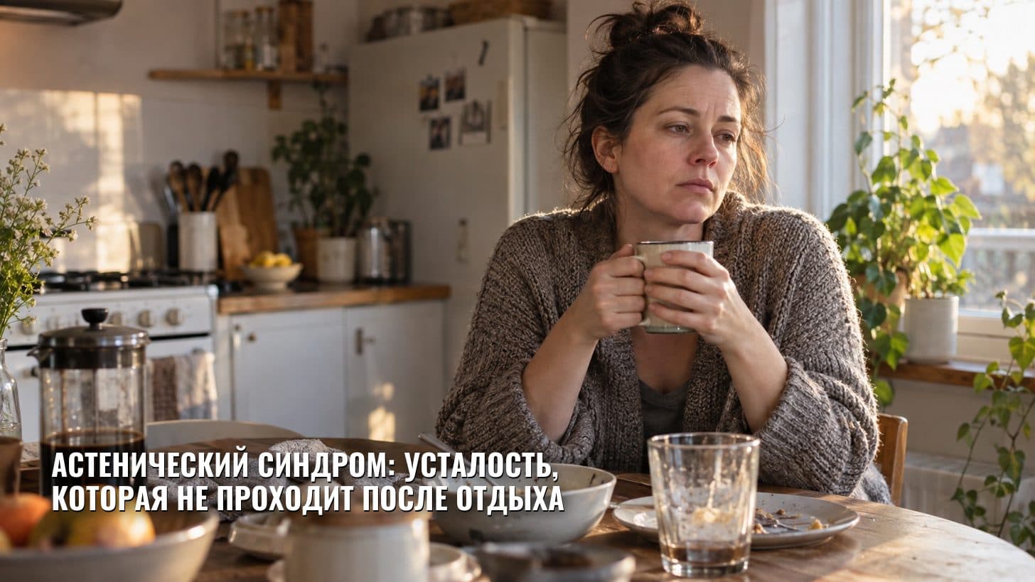 Астенический синдром: усталость, которая не проходит после отдыха