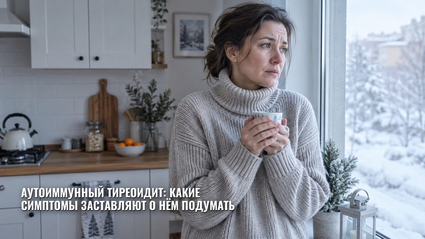 Аутоиммунный тиреоидит: какие симптомы заставляют о нём подумать