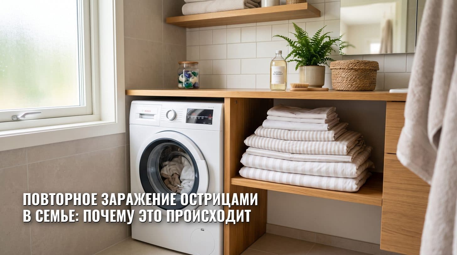 Повторное заражение острицами в семье: почему это происходит