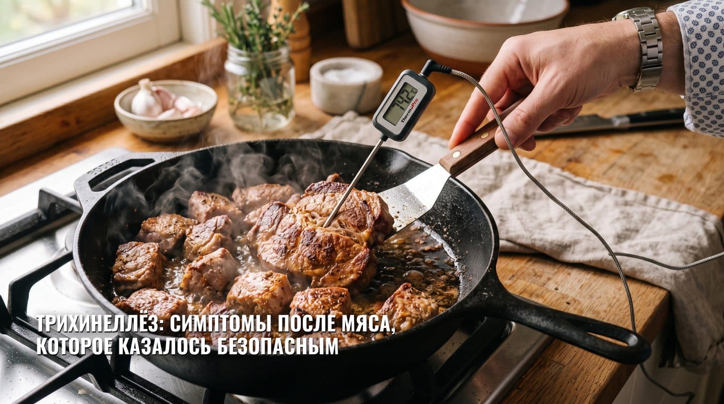 Трихинеллёз у человека: симптомы, мясо, анализы и лечение