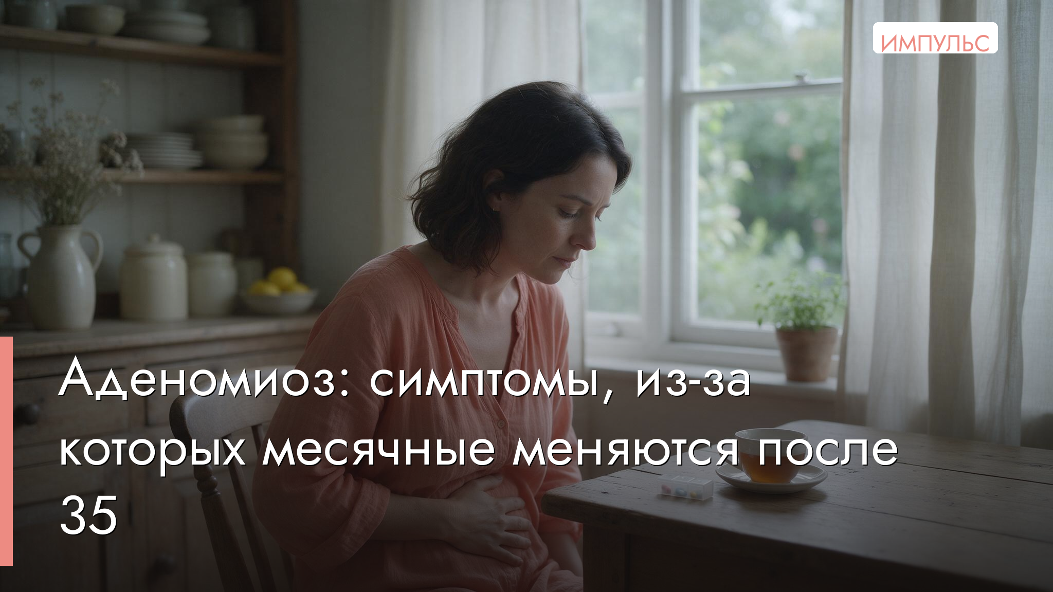 Аденомиоз: симптомы, из-за которых месячные меняются после 35