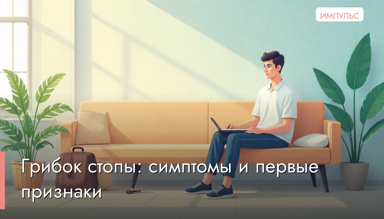 Грибок стопы: симптомы и первые признаки