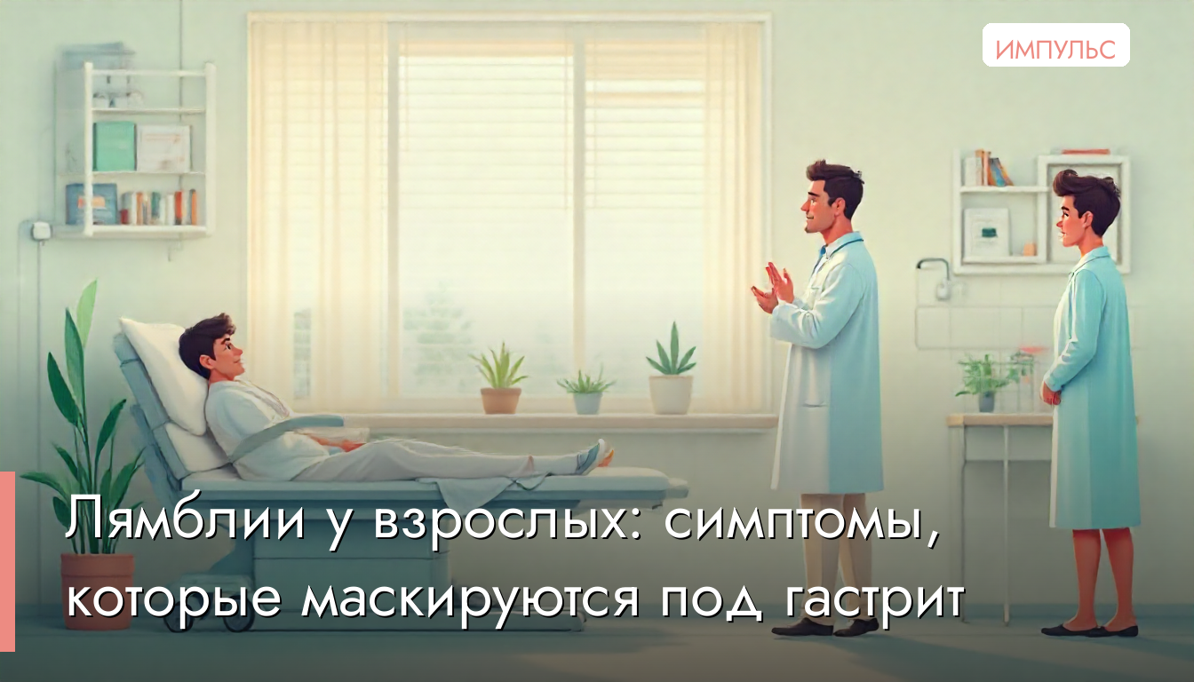 Лямблии у взрослых: симптомы, которые маскируются под гастрит