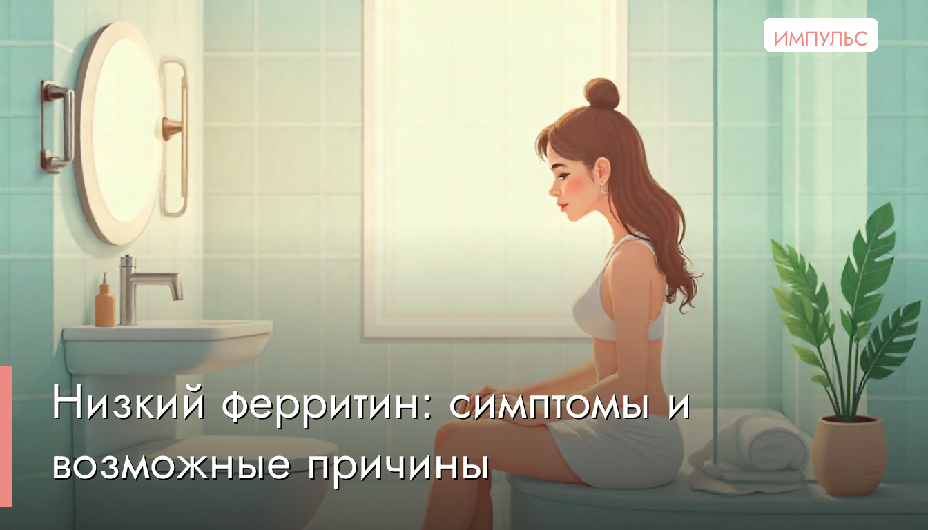 Низкий ферритин: симптомы и возможные причины