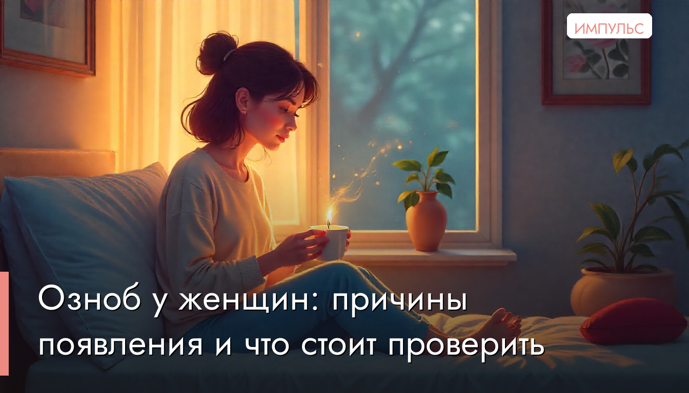Озноб у женщин: причины появления и что стоит проверить
