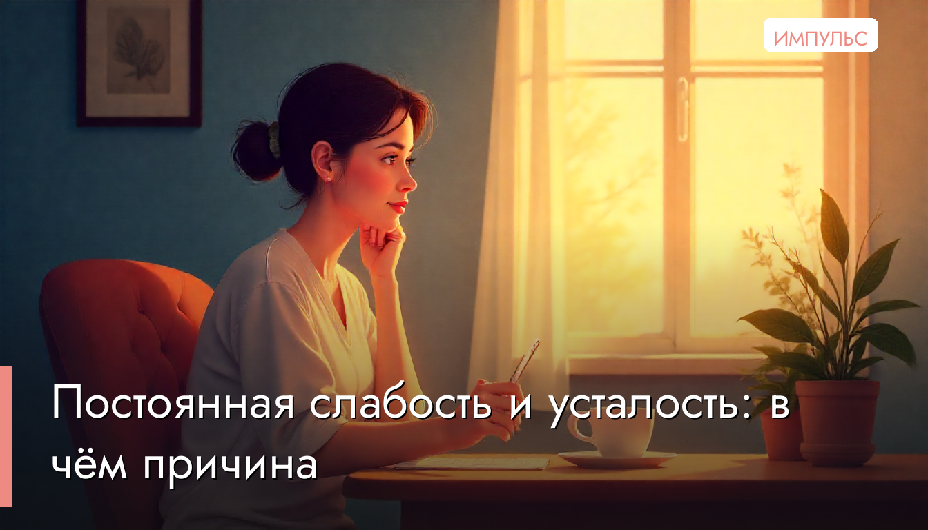 Постоянная слабость и усталость: в чём причина