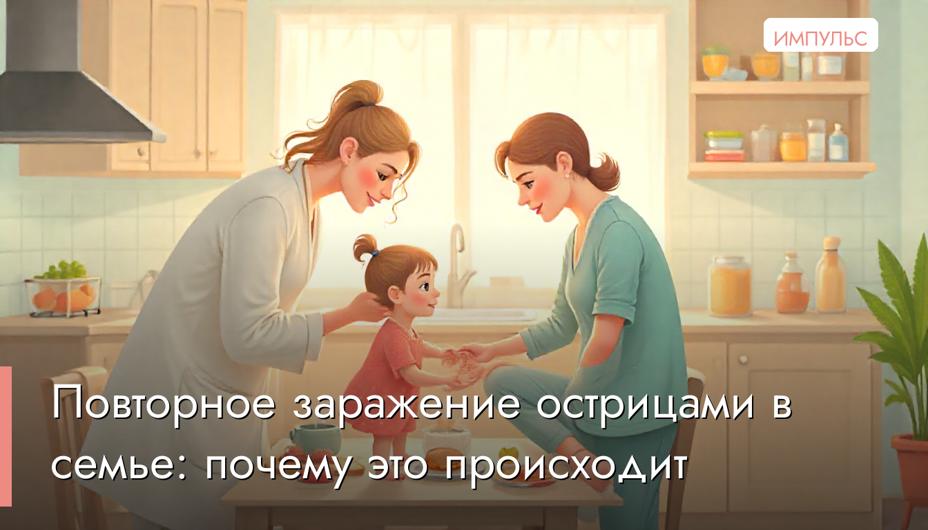 Повторное заражение острицами в семье: почему это происходит