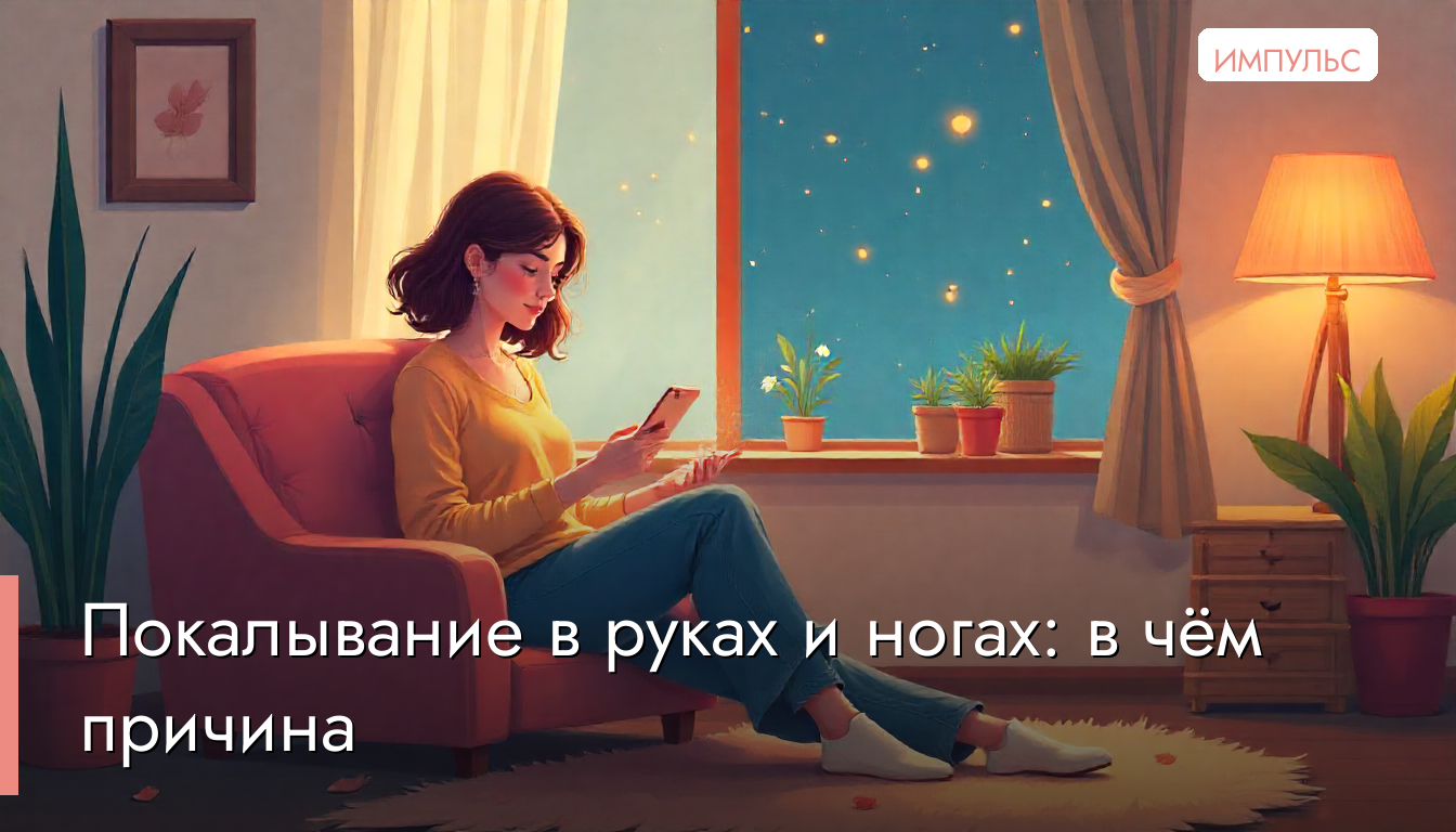 Покалывание в руках и ногах: в чём причина