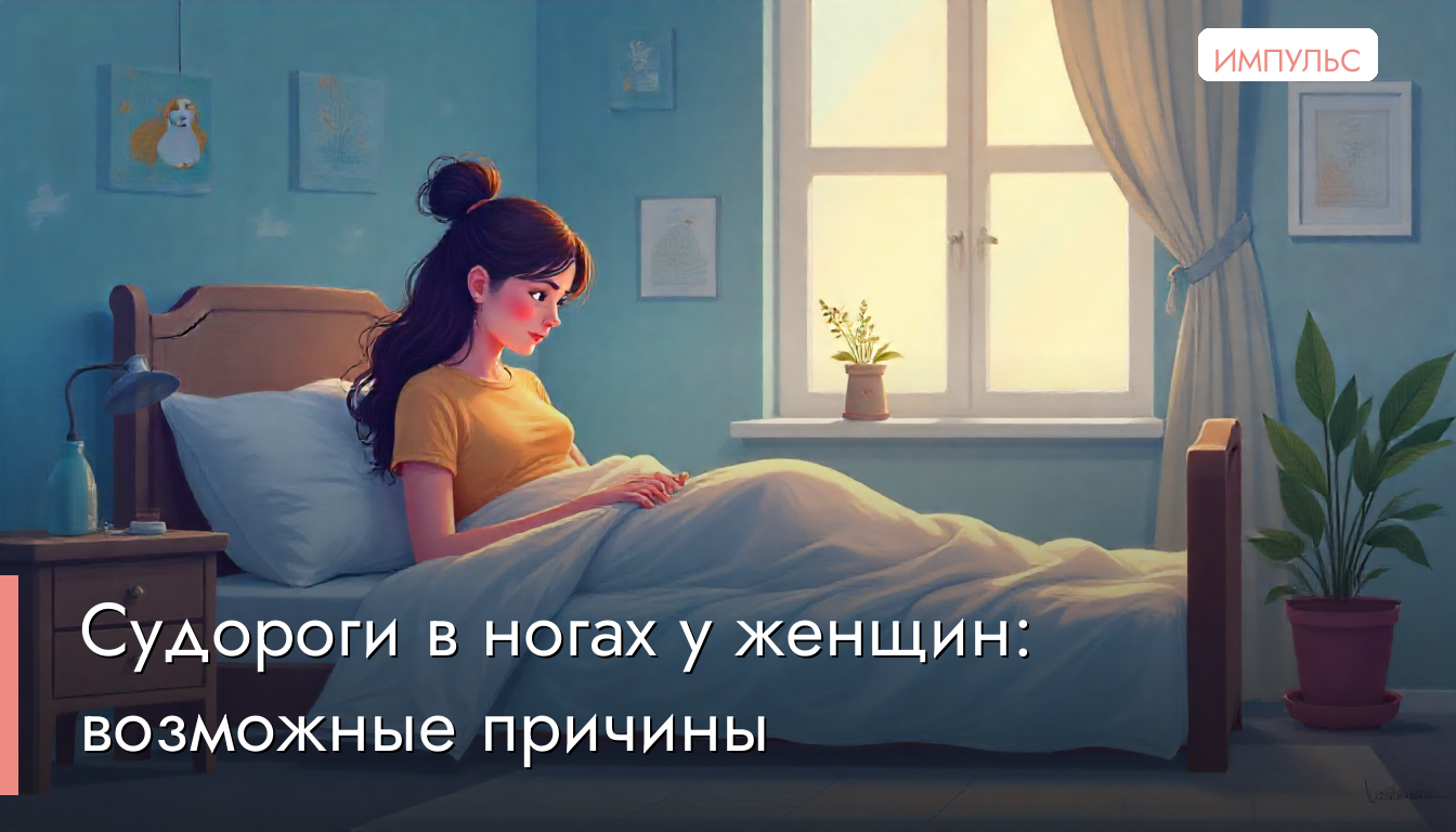 Судороги в ногах у женщин: возможные причины
