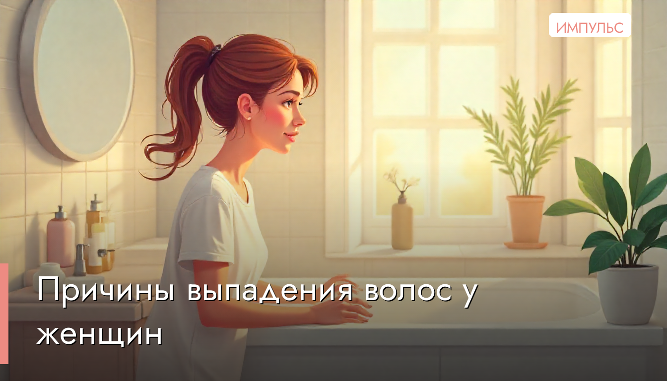 Причины выпадения волос у женщин