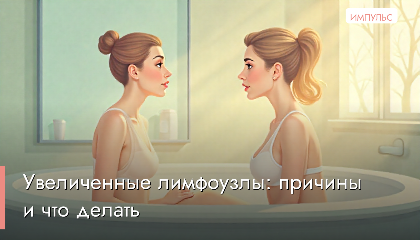Увеличенные лимфоузлы: причины и что делать